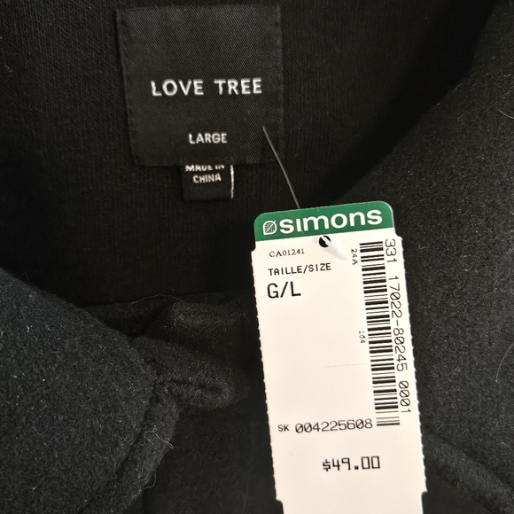 NWT cropped shacket - Picture 2 of 3